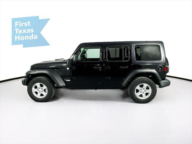 used 2021 Jeep Wrangler Unlimited car, priced at $27,987