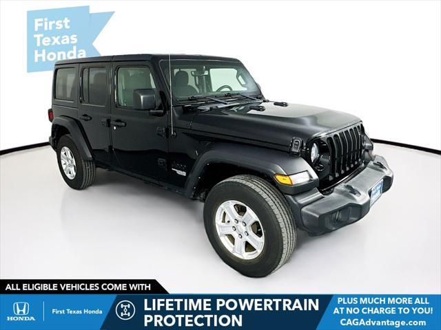 used 2021 Jeep Wrangler Unlimited car, priced at $27,987