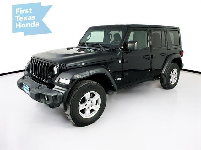 used 2021 Jeep Wrangler Unlimited car, priced at $27,987