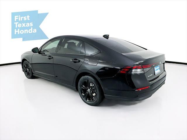 new 2025 Honda Accord car, priced at $31,191