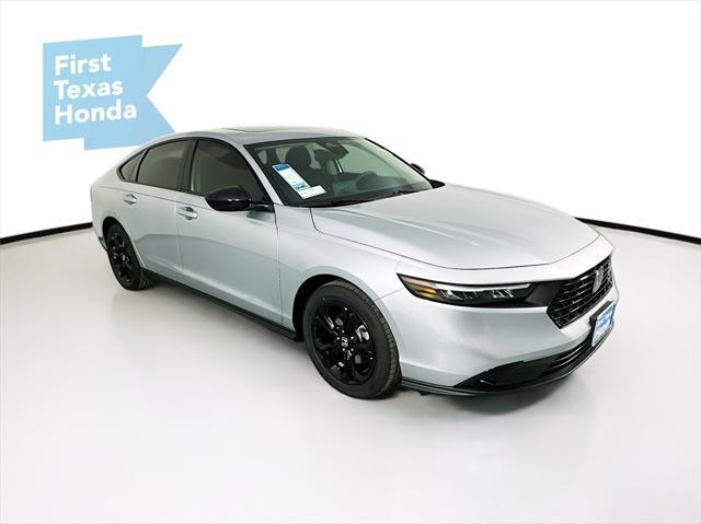 new 2025 Honda Accord car, priced at $31,655