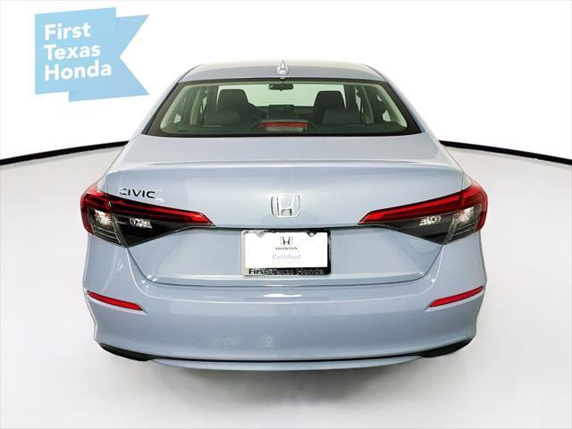 used 2024 Honda Civic car, priced at $27,487