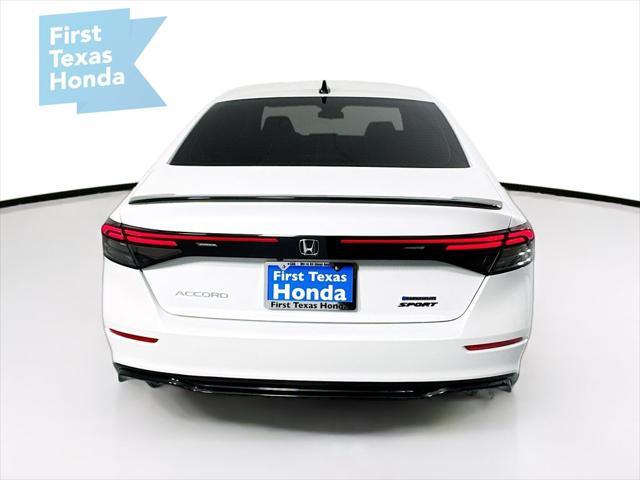 new 2025 Honda Accord Hybrid car, priced at $36,925