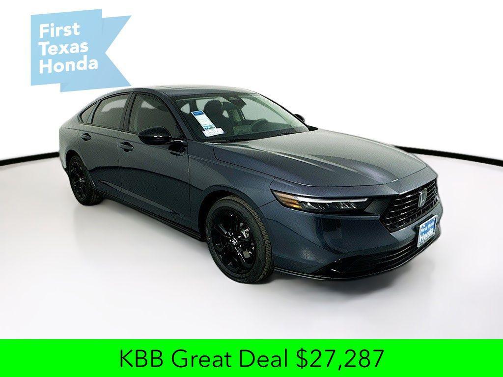 used 2025 Honda Accord car, priced at $27,287