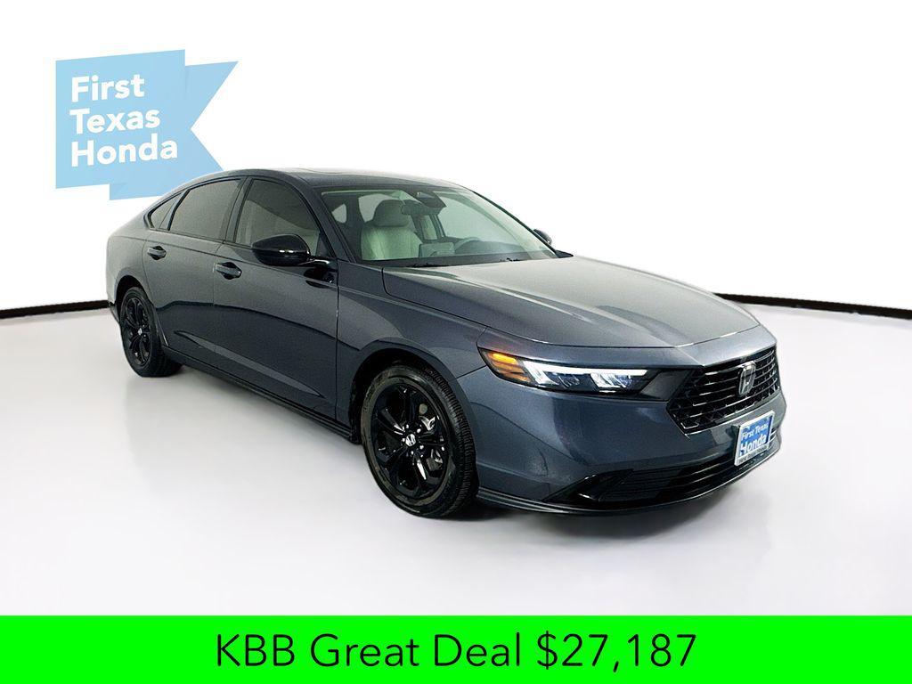 used 2025 Honda Accord car, priced at $27,187