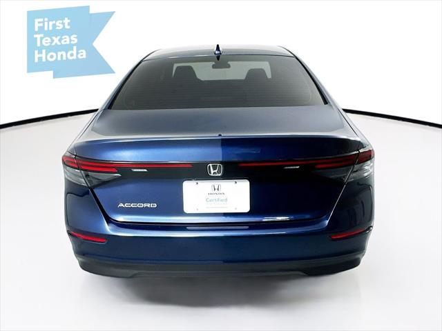 used 2024 Honda Accord car, priced at $24,613