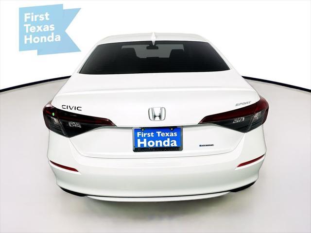 new 2025 Honda Civic Hybrid car, priced at $30,300