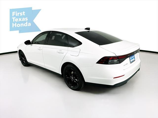 new 2025 Honda Accord car, priced at $32,110