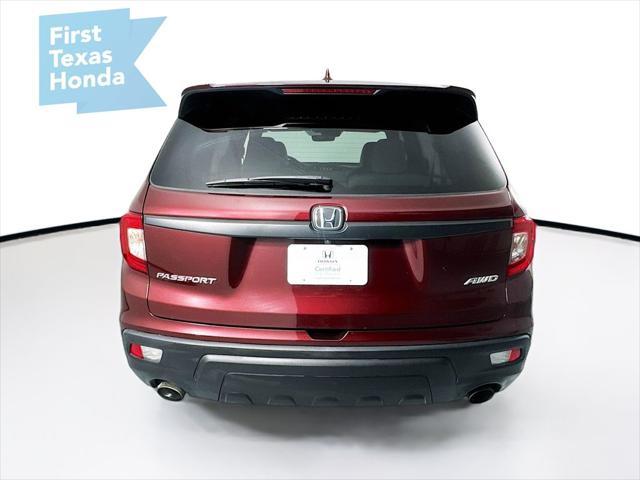 used 2021 Honda Passport car, priced at $27,587