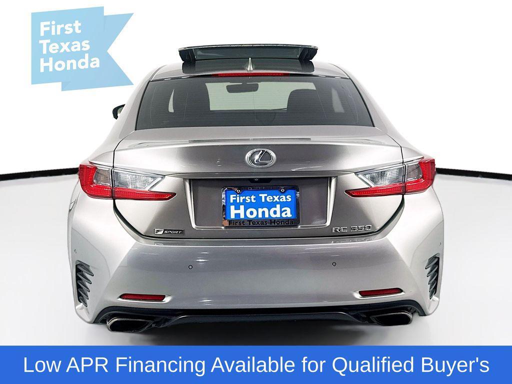 used 2015 Lexus RC 350 car, priced at $23,987