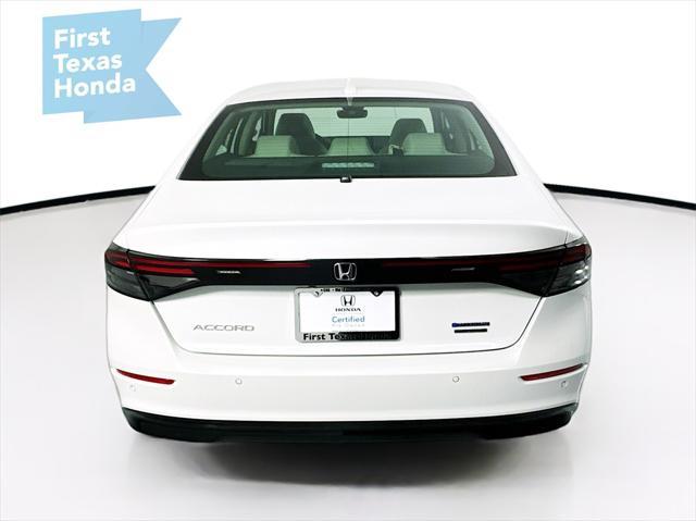 used 2023 Honda Accord car, priced at $33,502