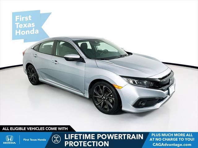 used 2020 Honda Civic car, priced at $19,997