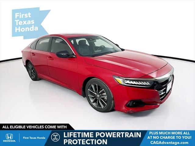 used 2021 Honda Accord car, priced at $24,687