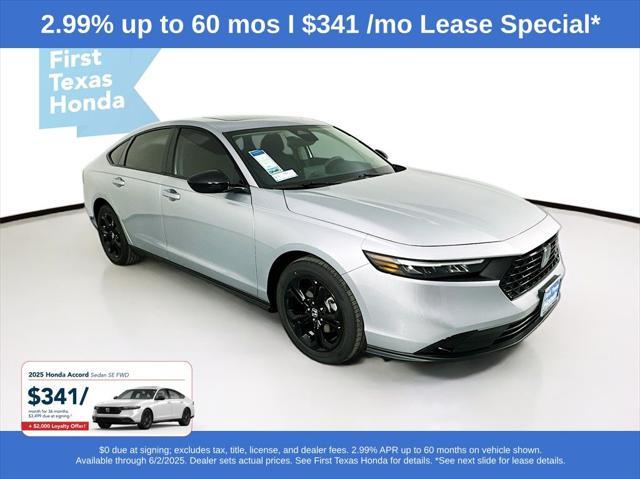 new 2025 Honda Accord car, priced at $31,710
