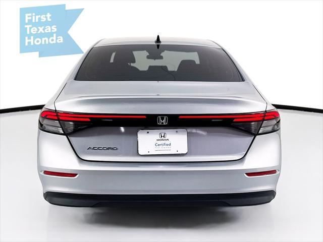 used 2025 Honda Accord car, priced at $30,687