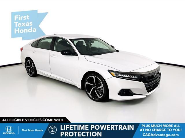 used 2022 Honda Accord car, priced at $27,633