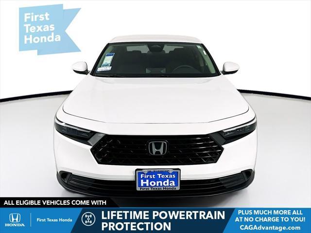 new 2025 Honda Accord car, priced at $29,845