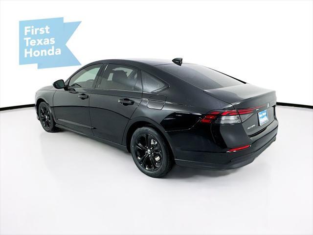 new 2025 Honda Accord car, priced at $31,655