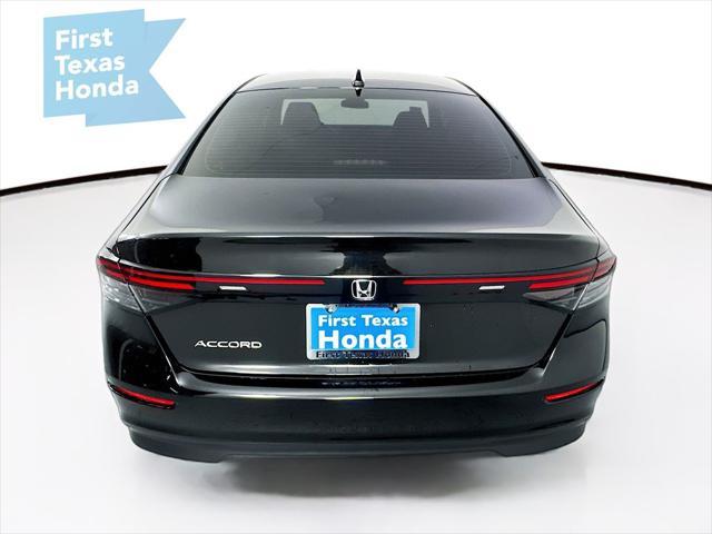 new 2025 Honda Accord car, priced at $31,655