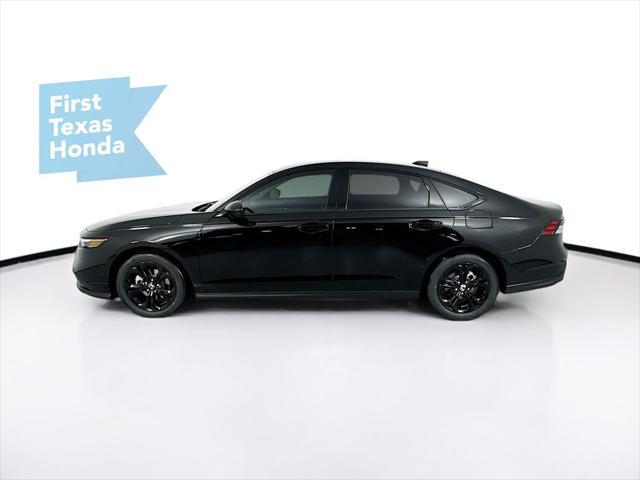 new 2025 Honda Accord car, priced at $31,655