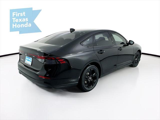 new 2025 Honda Accord car, priced at $31,655