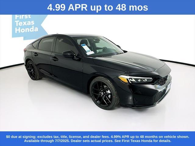 new 2025 Honda Civic car, priced at $28,600