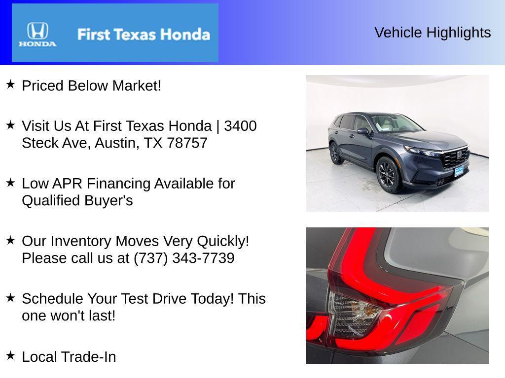 new 2026 Honda CR-V car, priced at $36,482