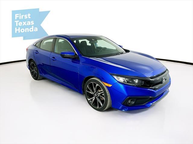 used 2021 Honda Civic car, priced at $23,099