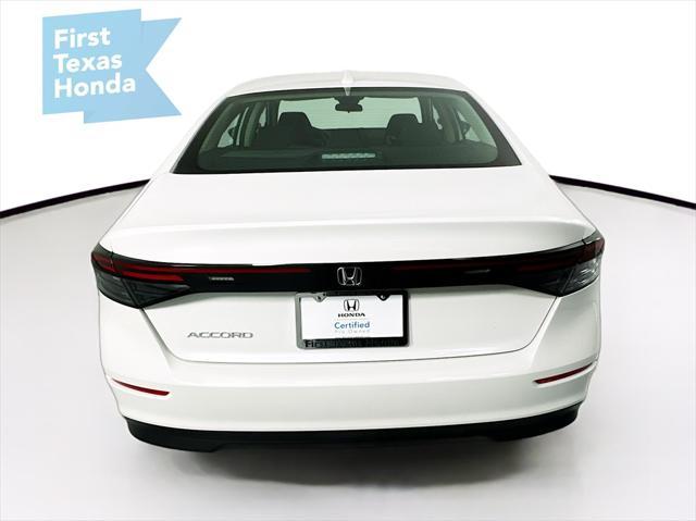 used 2024 Honda Accord car, priced at $26,987