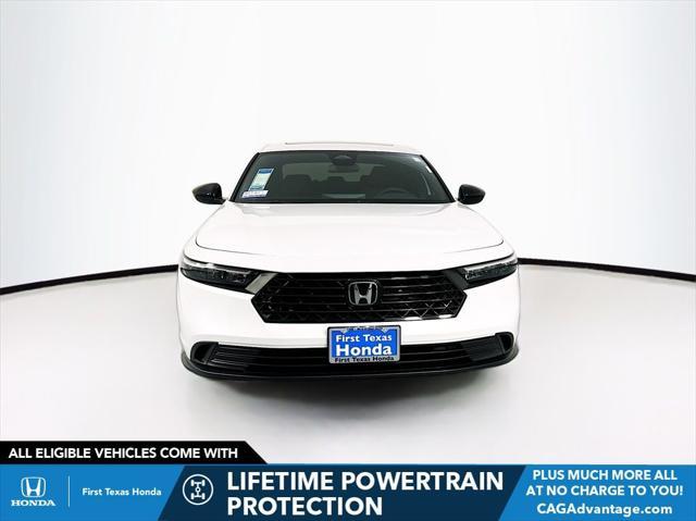 new 2024 Honda Accord Hybrid car, priced at $33,745