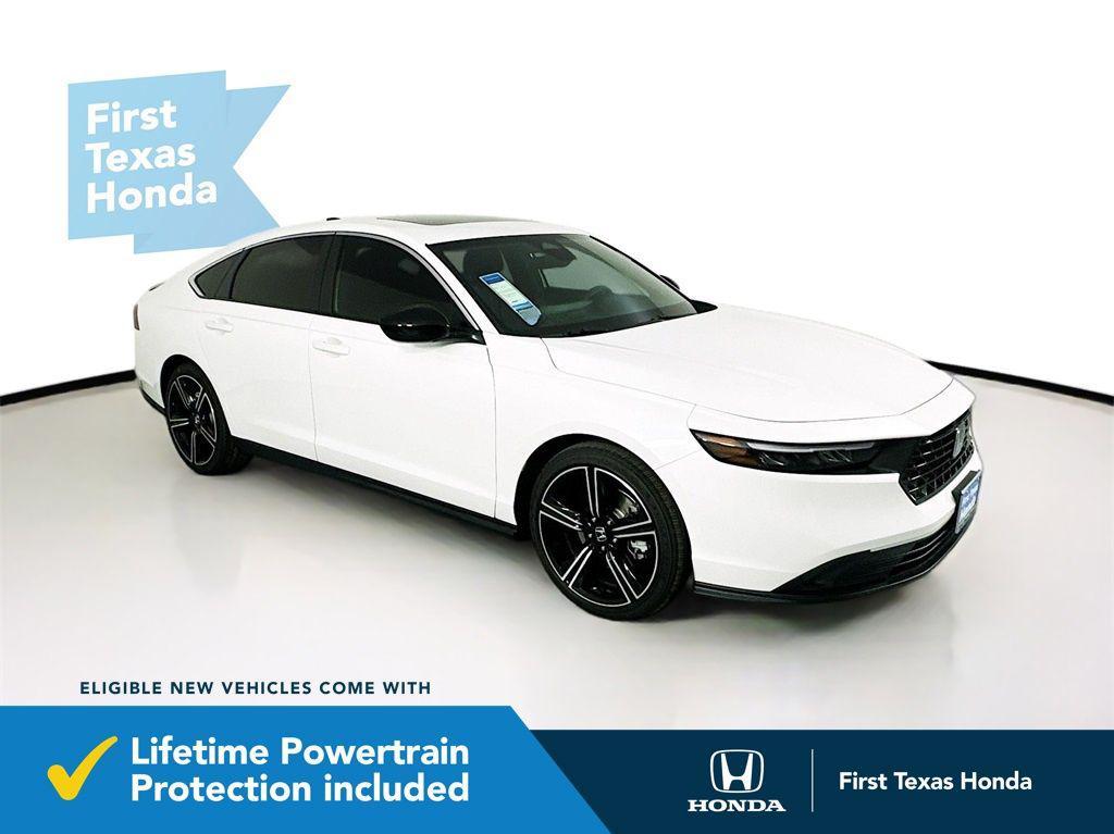 new 2025 Honda Accord Hybrid car, priced at $34,246