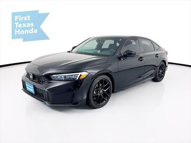 used 2025 Honda Civic car, priced at $27,497