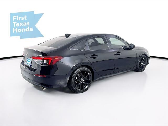 used 2025 Honda Civic car, priced at $27,497