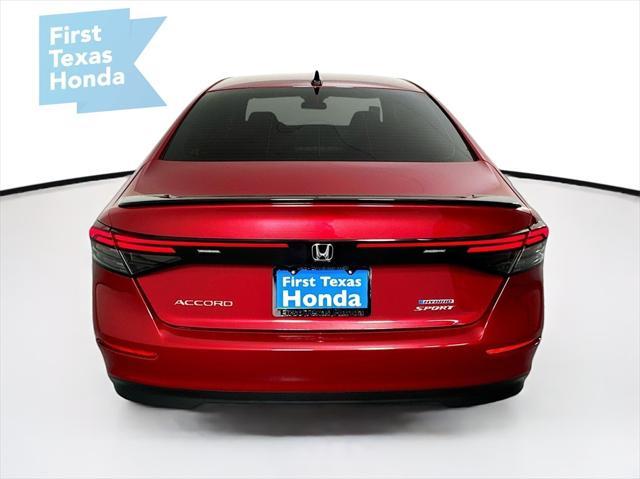 new 2024 Honda Accord Hybrid car, priced at $34,445