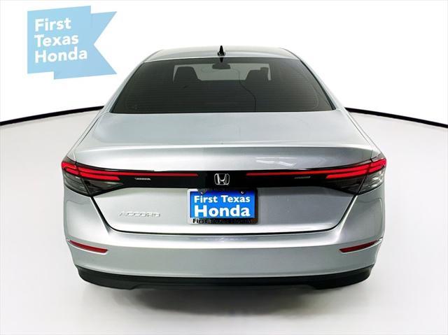 new 2025 Honda Accord car, priced at $31,710