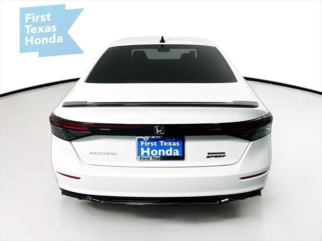 new 2025 Honda Accord Hybrid car, priced at $36,925