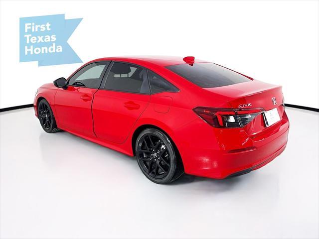 used 2025 Honda Civic car, priced at $27,487