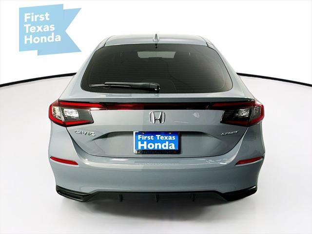 new 2025 Honda Civic car, priced at $29,055