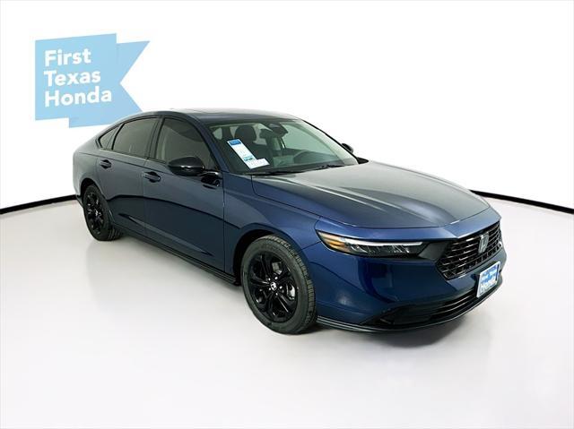 new 2025 Honda Accord car, priced at $31,655