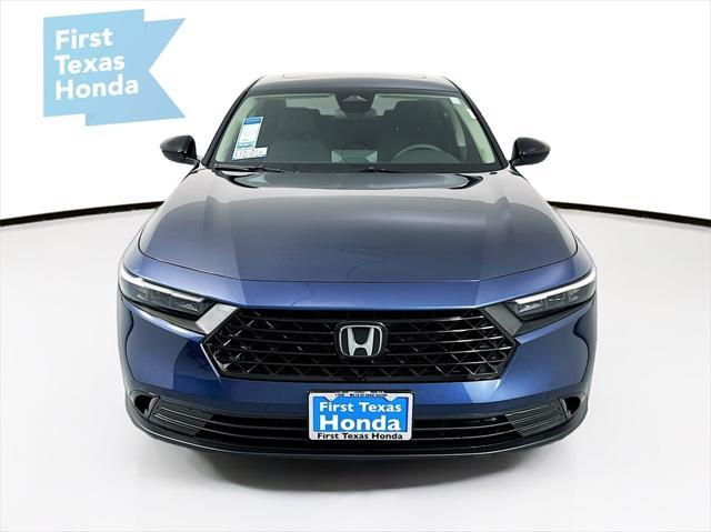 new 2025 Honda Accord car, priced at $31,655