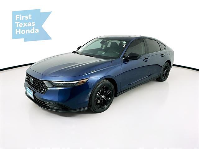 new 2025 Honda Accord car, priced at $31,655