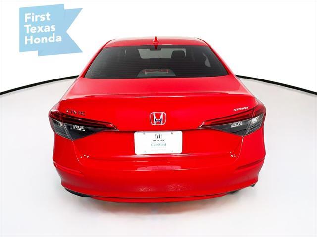 used 2024 Honda Civic car, priced at $25,987