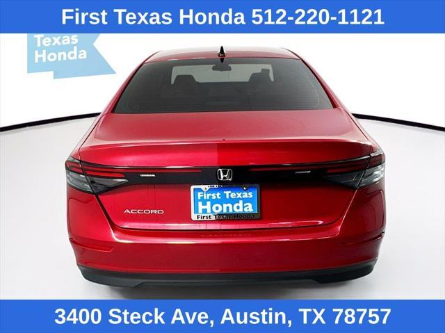 new 2025 Honda Accord car, priced at $32,165
