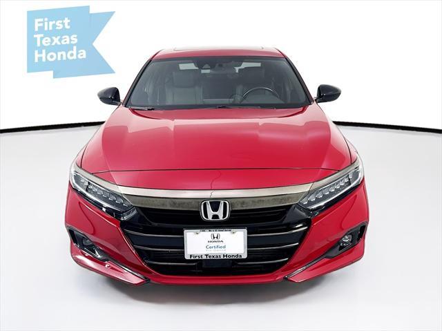 used 2021 Honda Accord car, priced at $22,608