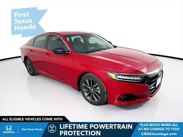 used 2021 Honda Accord car, priced at $22,608