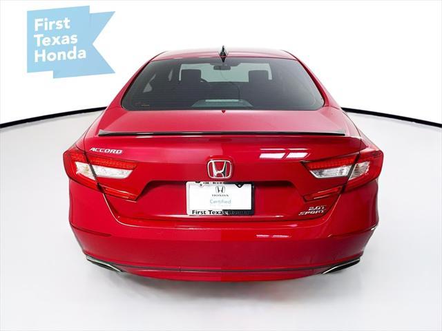 used 2021 Honda Accord car, priced at $22,608