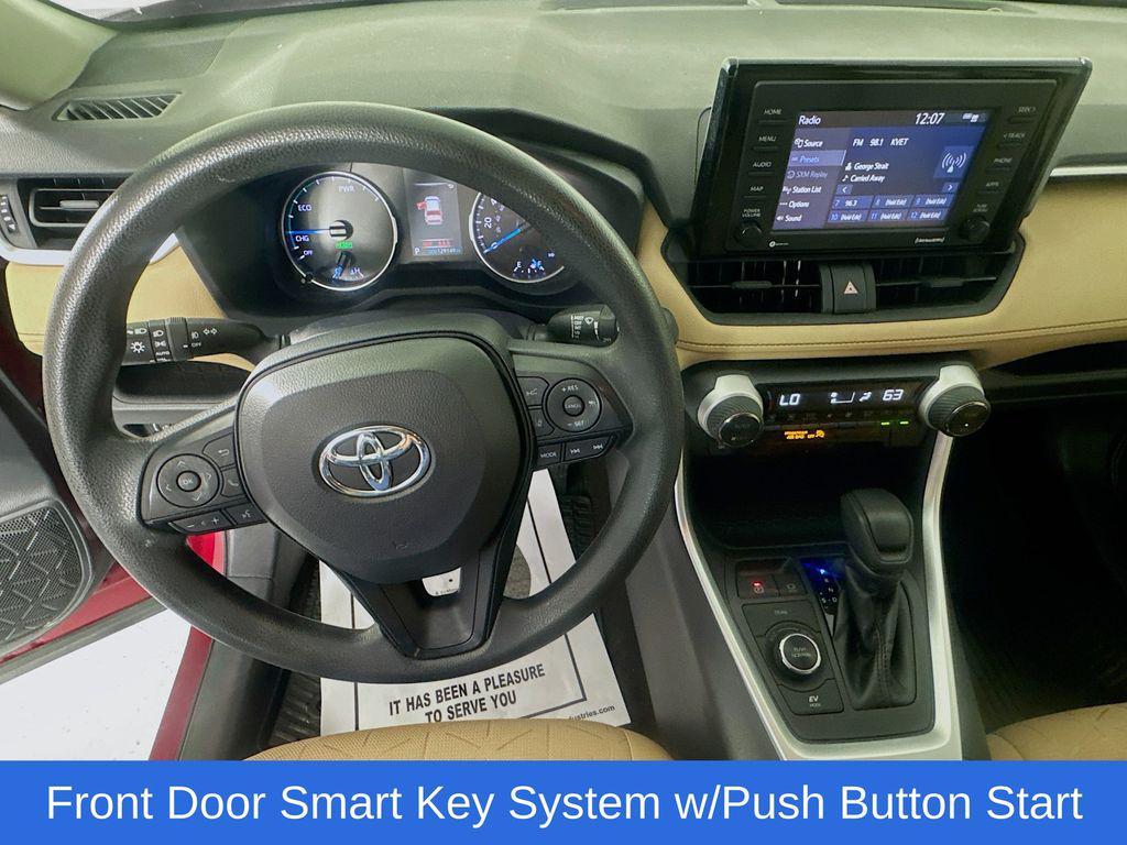 used 2021 Toyota RAV4 Hybrid car, priced at $21,487