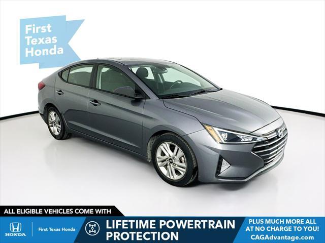 used 2019 Hyundai Elantra car, priced at $14,687