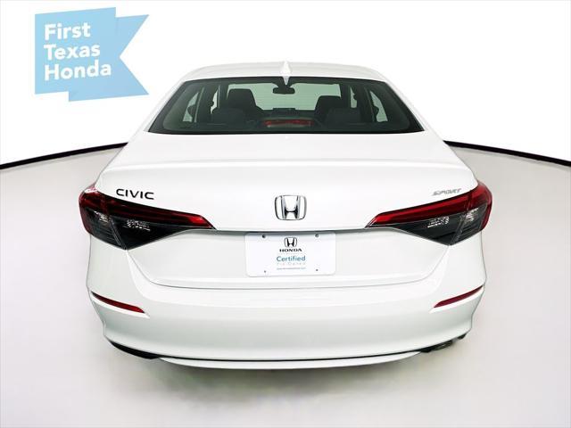 used 2024 Honda Civic car, priced at $26,987