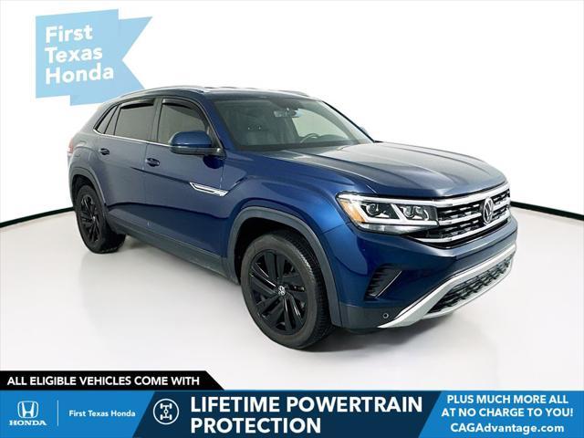 used 2022 Volkswagen Atlas Cross Sport car, priced at $25,487